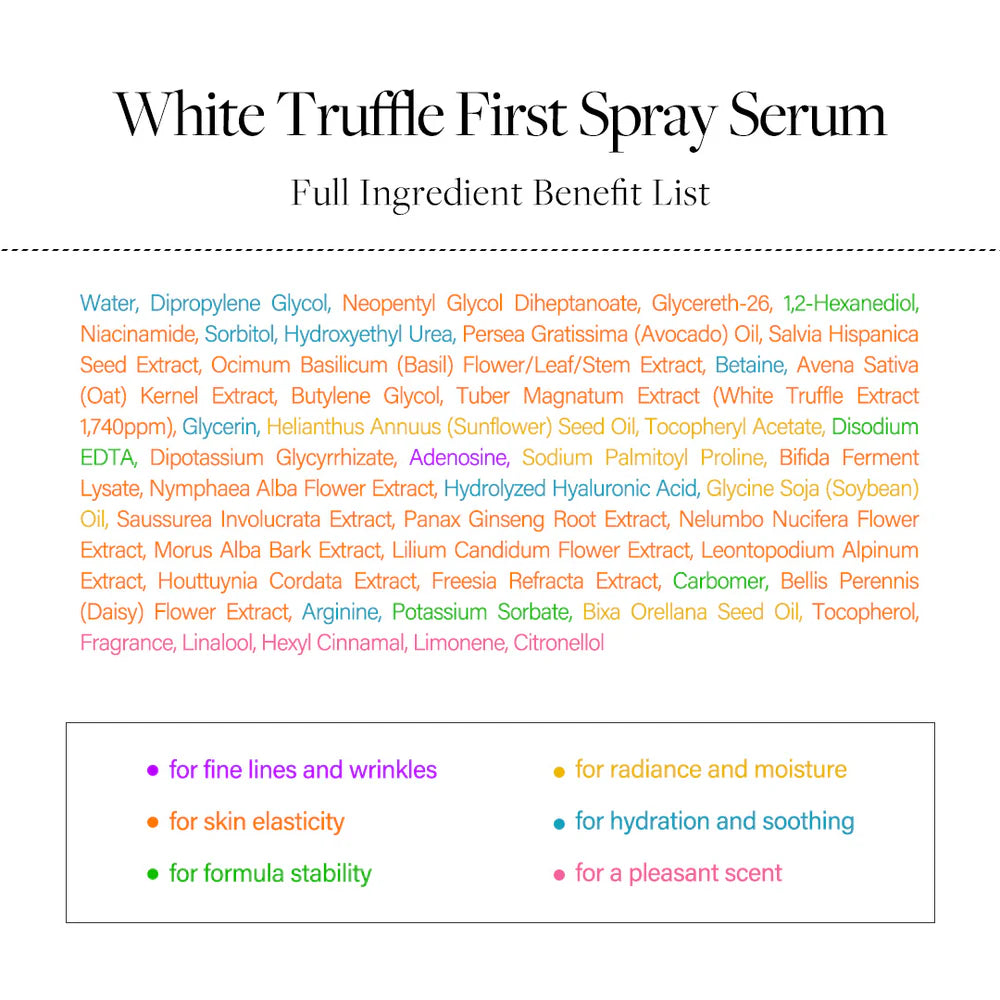 White Truffle First Spray Serum