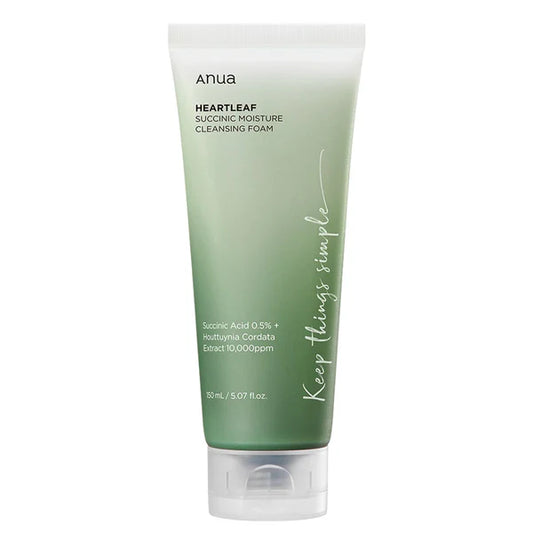 Heartleaf Succinic Moisture Cleansing Foam