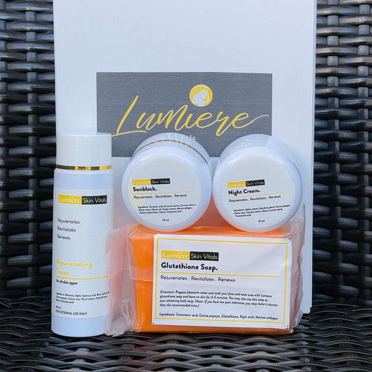 Lumiere Skin Vitals Facial Set