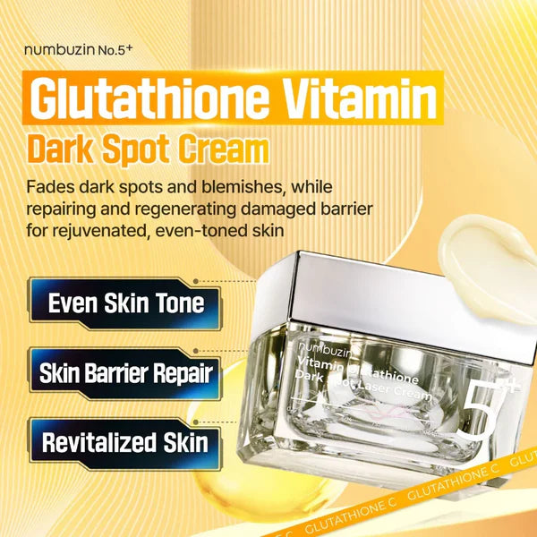 No.5 Vitamin Glutathione Dark Spot Laser Cream