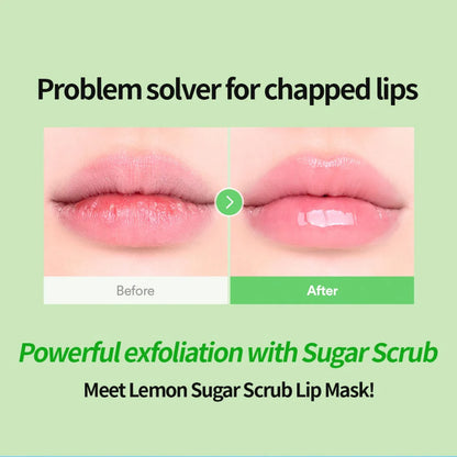 Lemon Sugar Scrub Lip Mask