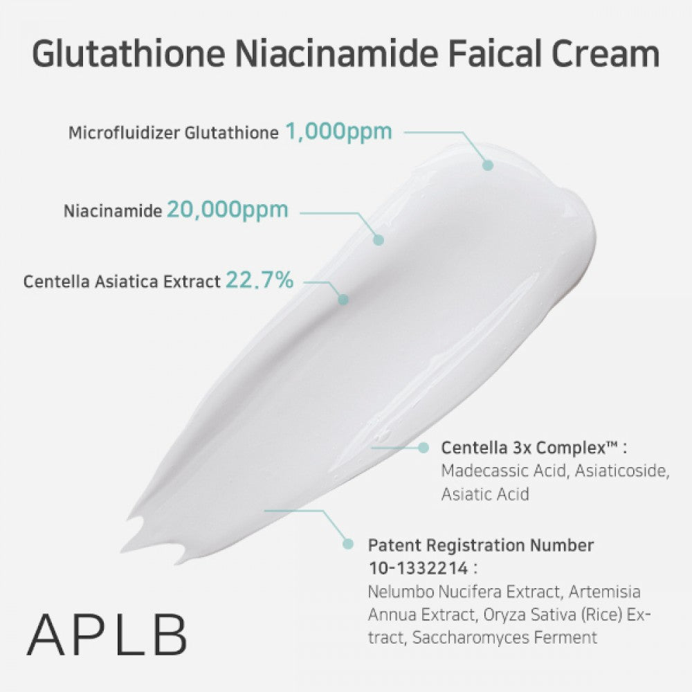 Glutathione Niacinamide Facial Cream